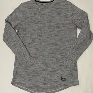 Under Armour Men's Long Sleeve Heather Gray Performance Tee